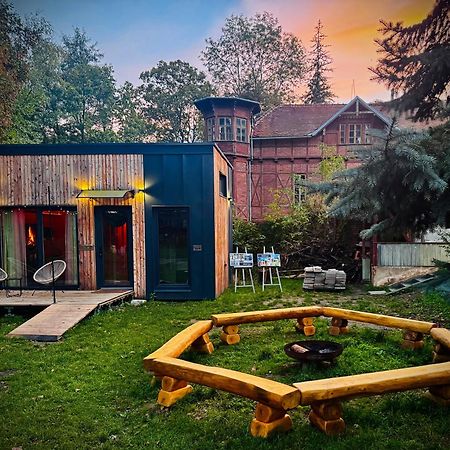 Tiny House Baraczek Brno-Jundrov, Ulice Veslarskaアパートメント エクステリア 写真