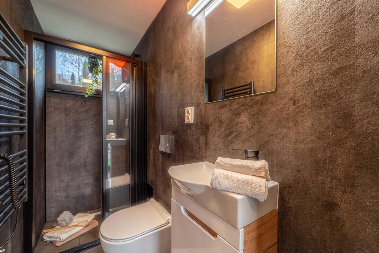 Tiny House Baraczek Brno-Jundrov, Ulice Veslarskaアパートメント エクステリア 写真