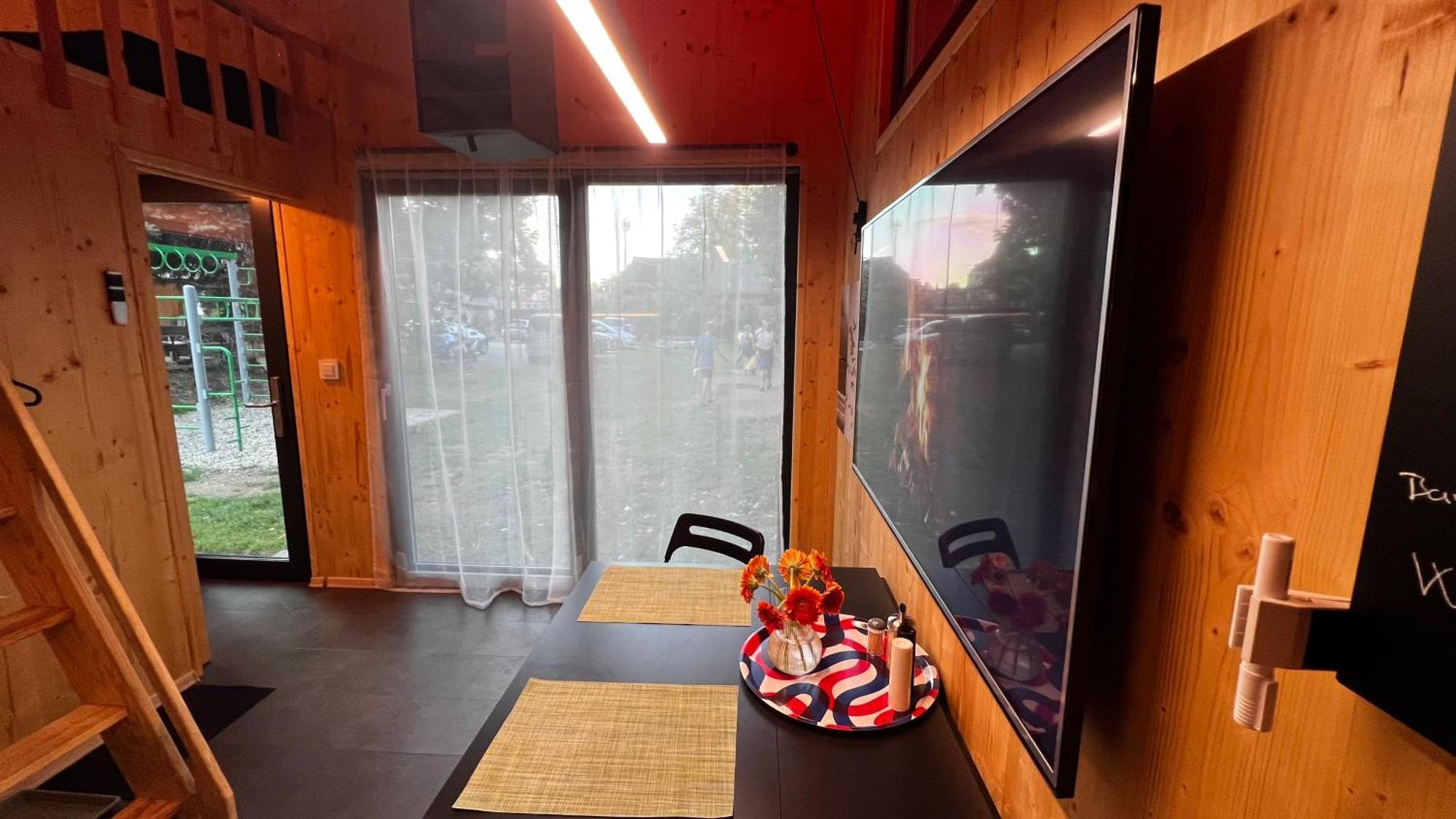 Tiny House Baraczek Brno-Jundrov, Ulice Veslarskaアパートメント エクステリア 写真