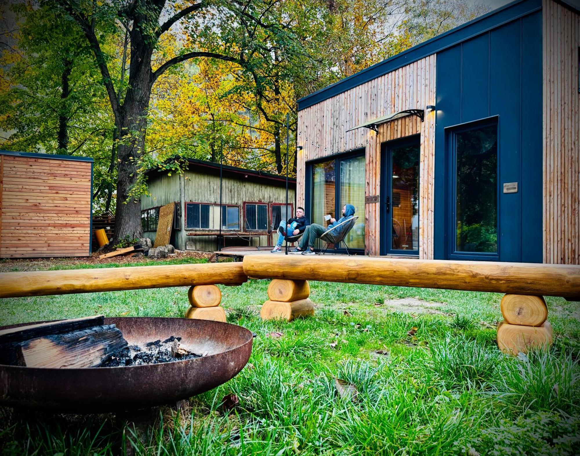 Tiny House Baraczek Brno-Jundrov, Ulice Veslarskaアパートメント エクステリア 写真